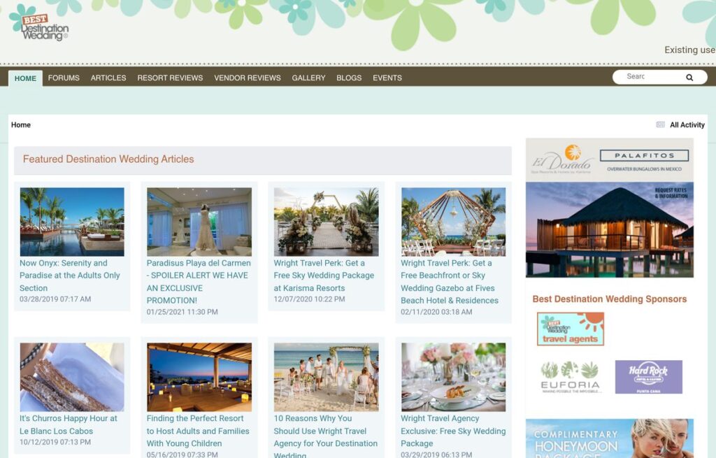 bestdestinationwedding.com website